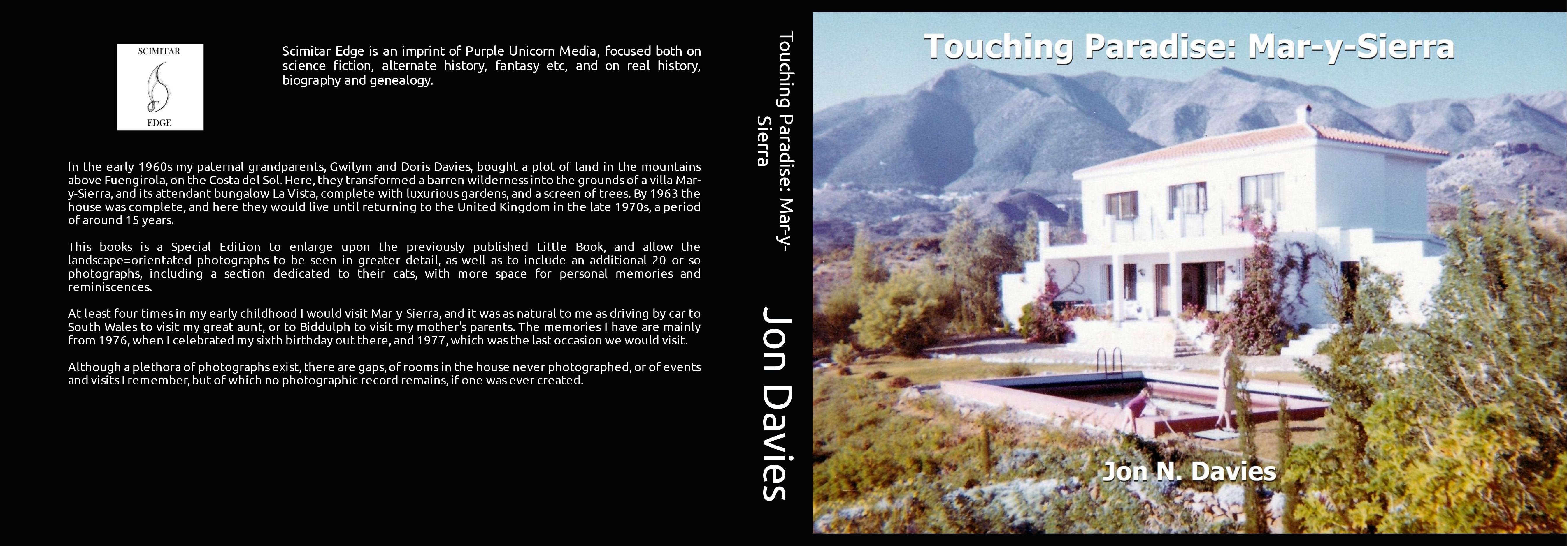 Full cover of the special edition of Touching Paradise
